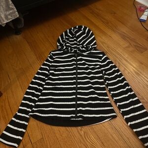 Stylish Striped Women's Hoodie